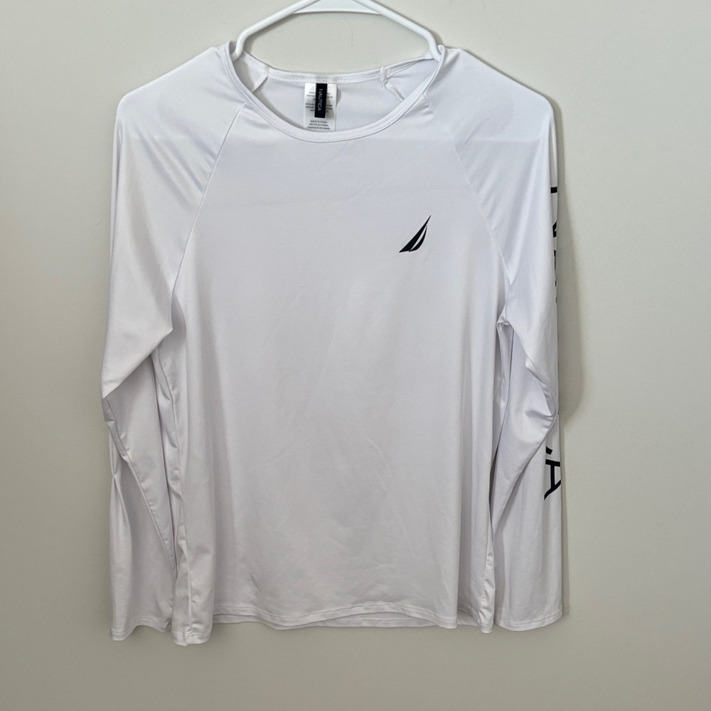 Nautica White Sun Shirt